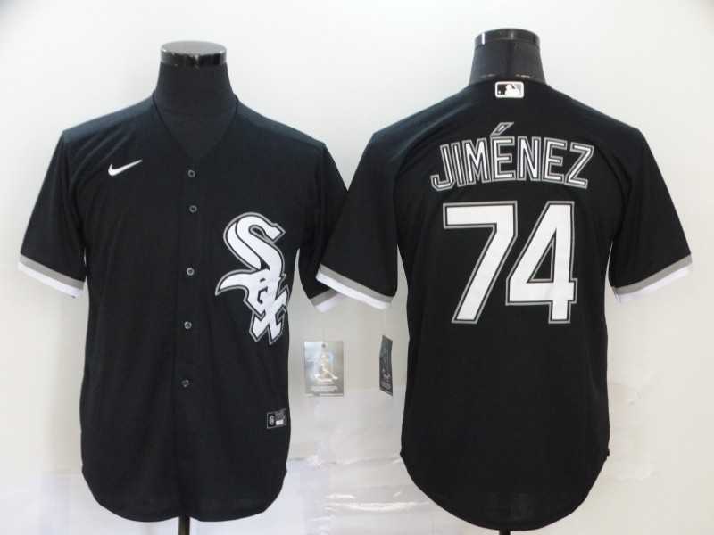 White Sox 74 Eloy Jimenez Black 2020 Nike Cool Base Jersey,We sell and wholesale White Sox 74 Eloy Jimenez Black 2020 Nike Cool Base Jersey on line form chian!